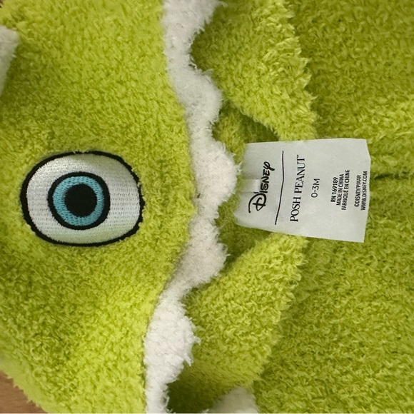 Posh Peanut Lime Green Monster Costume - Picture 2 of 2